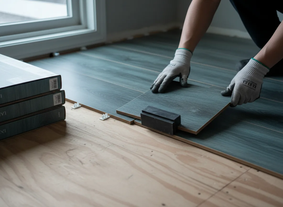 Luxury Vinyl Plank Installation company in Mapleton, KS
